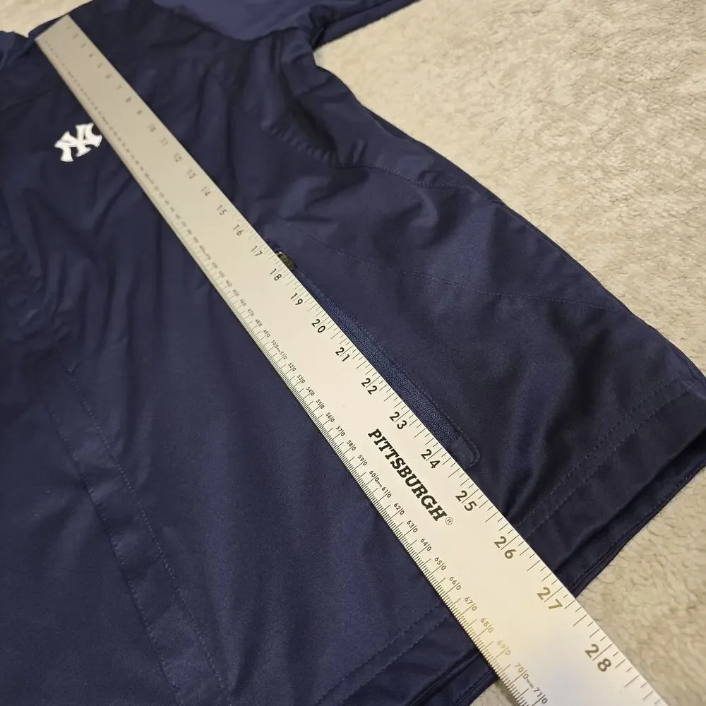 New York Yankees full-zip lightweight windbreaker jacket -Antigua Brand Mens Med